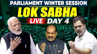 Parliament winter session  Lok Sabha  Manipur  Waqf Bill  Congress I Adani  Sansad [upl. by Goat]