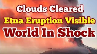 Europe In Shock With Huge Eruption Of Etna [upl. by Ardy]