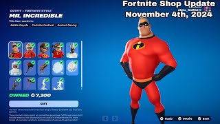 Fortnite Item Shop Review November 4th 2024 Fortnite Chapter Remix [upl. by Nagear]