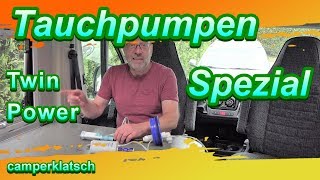 stärkere Tauchpumpe einbauen wechseln tauschen 🛠 DIY 🛠 💥 Wohnmobil Technik Tipps Tricks [upl. by Conrade]