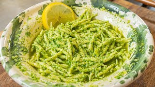 Creamy Lemon amp Arugula Pesto [upl. by Anitrak]