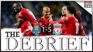 The Debrief Porto 15 Liverpool  Salah Mane amp Firmino score as Jones shines in Champions League [upl. by Learrsi6]