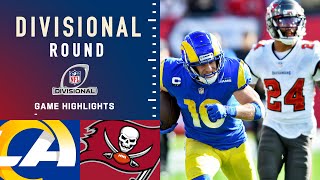 Rams vs Buccaneers Divisional Round Highlights  NFL 2021 [upl. by Averat]