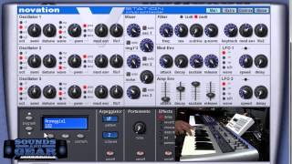 Novation VStation VST vs Novation KStation Synthesizer [upl. by Maia]