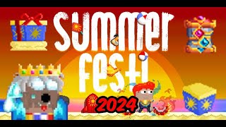 SUMMERFEST 2024 GACHA Profit  GrowTopia [upl. by Hudnut]