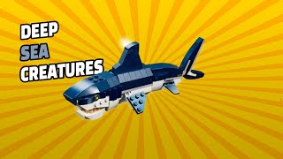 LEGO® Creator 3in1 Deep Sea Creatures  31088  Stop Motion [upl. by Nomrej]