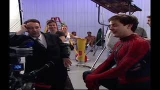 Tobey Maguire talks back to Sam Raimi [upl. by Batsheva]