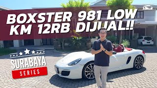 PORSCHE BOXSTER LOW KM 12RB DIJUAL [upl. by Graehl]