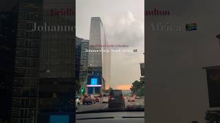 City driving in Joburg South Africa 🇿🇦 southafrica johannesburg traffic city africa [upl. by Sualocin]