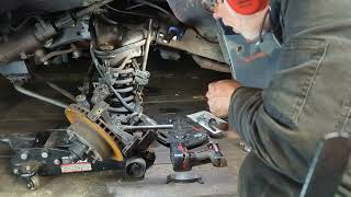 Mopar Dodge D150 front suspension rebuild and lowering part 2 [upl. by Rhoads]