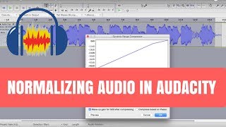 Normalizing Audio in Audacity [upl. by Hallock]