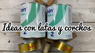 Añade corchos a tus latas para darles un toque único [upl. by Aileve509]