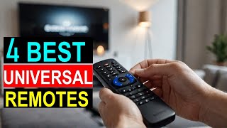 ✅Best Universal Remotes 2024  TOP 4 Best Universal Remotes Reviews [upl. by Lucienne]