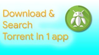 Best Torrent App For Android  TorrDroid [upl. by Lynad407]