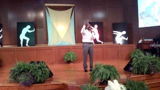 Paul Heflin sings quotAlabaster Boxquot at West End SDA Church  8112012 [upl. by Raouf]