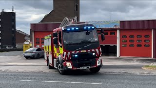 Rawdon Fire Station Pump Turnout  West Yorkshire Fire amp Rescue Service [upl. by Evita283]