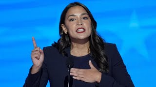 Rep Alexandria OcasioCortez full speech at 2024 DNC Aug 19 2024 [upl. by Gilbertina176]