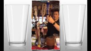 How to Pour a Draft Beer  Bartending 101 [upl. by Alper501]