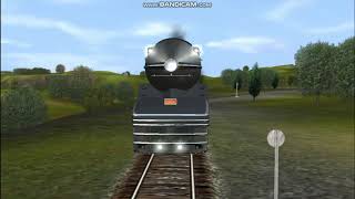 Trainz 2006Pennsylvania Railroad S1 Duplex [upl. by Llaccm]