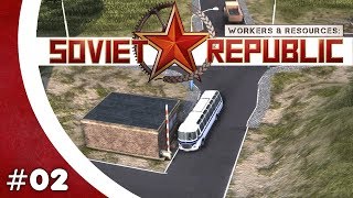 Arbeitertransport Tutorial  Lets Play  Workers amp Resources Soviet Republic 0202 Deutsch [upl. by Aisayt416]