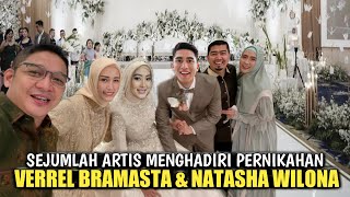 🔴 Sejumlah Artis Menghadiri Pesta Pernikahan Verrell Bramasta Dan Natasha Wilona [upl. by Navnod]