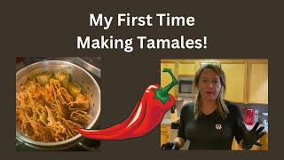 First time making tamales [upl. by Enelia566]