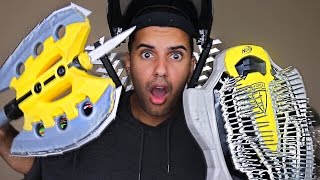 MOST DANGEROUS TOY OF ALL TIME 40 EXTREME NERF GUN  ZING BOW EDITION MELEE EDITION [upl. by Atelahs]