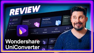 Como usar o WONDERSHARE UNICONVERTER  Conversor de Vídeo e Gravador de Tela [upl. by Inaej]