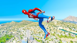 GTA 5 Epic Ragdoll GREEN SPIDERMAN VS RED MINIONVS GREEN HULK Euphoria Physics amp Funny Fails [upl. by Vincenta]