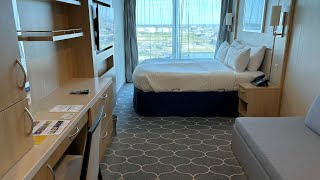 Royal Caribbean Adventure of the Seas Oceanview Stateroom 1868  Deck 12 Room 868 [upl. by Stortz]