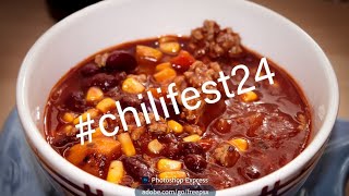 Three Bean Caribbean Chili chilifest24 [upl. by Ranip]