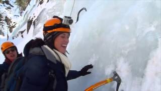 Ice Climbing in Ouray Colorado [upl. by Serdna361]