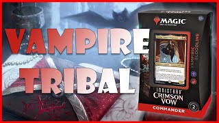 Rakdos Vampiric Bloodline UPGRADE Guide Crimson Vow Commander Precon Deck Tech [upl. by Mcneil]