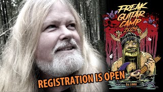 Freak Guitar Camp 2024  open for registration [upl. by Naimerej]