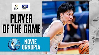 Novie Ornopia’s QUALITY MINUTES for Adamson 👌🏻  UAAP SEASON 87 WOMENS BASKETBALL  HIGHLIGHTS [upl. by Nicolis]