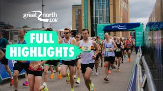 Great North 10k 2022  Highlights [upl. by Ocire178]