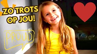 WIJ ZIJN ZO TROTS OP MILENA ❤️ amp ZE NEEMT ONZE VLOG OVER 🥹🥰  VLOG 323 [upl. by Burne]