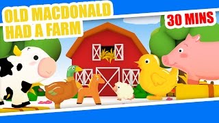 Old MacDonald Had A Farm and More Classic Nursery Rhymes Kids and Babies songs [upl. by Lawlor670]