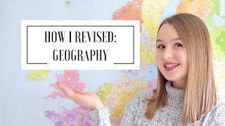 HOW I REVISED GCSE GEOGRAPHY  A student [upl. by Akfir]