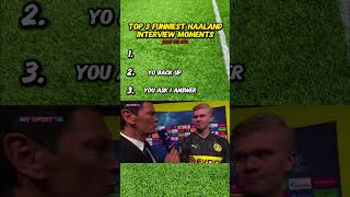 Haalands Funniest Interview Moments [upl. by Chevalier]