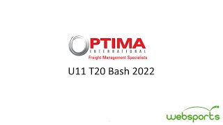 Cricket  Optima U11 T20 Bash  MJW Cricket Academy U11 vs Ottoman CC U11  11H45  Vredelust A [upl. by Thomson]