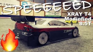 Xray T4 with 85T Modified Motor 🚗🔥 [upl. by Sikorski]