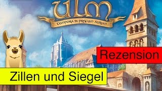 Ulm Brettspiel  Anleitung amp Rezension  SpieLama [upl. by Aital]