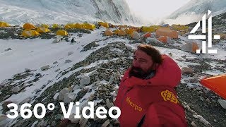 Climbing Everest with Ant Middleton  360° Video [upl. by Dlabihcra797]