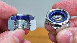 I make my own Locknuts  DIY Nylon Nuts [upl. by Mariele]