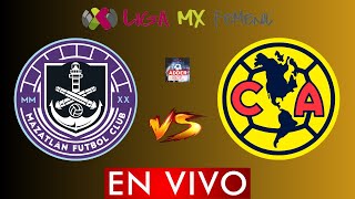 MAZATLAN VS AMERICA EN VIVO ⚽✅ LIGA MX FEMENIL APERTURA 2023  HORARIO Y DONDE VER EN VIVO [upl. by Ellerrehc753]