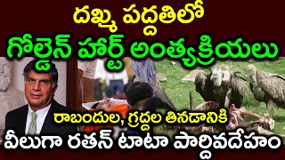 దఖ్మ పద్దతిలో గోల్డెన్ హార్ట్ అంత్యక్రియలురాబందుల గ్రద్దల తినడానికిPARASHURAM TALKS [upl. by Jaunita]