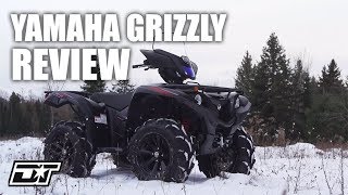 Full Review of the 2019 Yamaha Grizzly 700 EPS SE [upl. by Adnorhs]