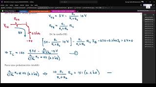 EJERCICIOS RESUELTOS NEAMEN AMPLIFICADORES CON BJT PARTE 01 143 min  T03DCE [upl. by Navaj688]