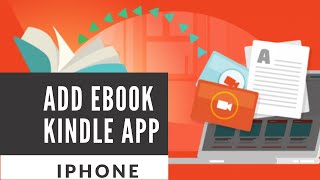 How to transfer ebooks to Kindle App  iPhone [upl. by Huesman]